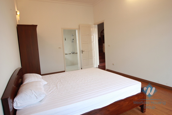 Beautiful house with nice garden for lease in Au co st, Tay Ho District